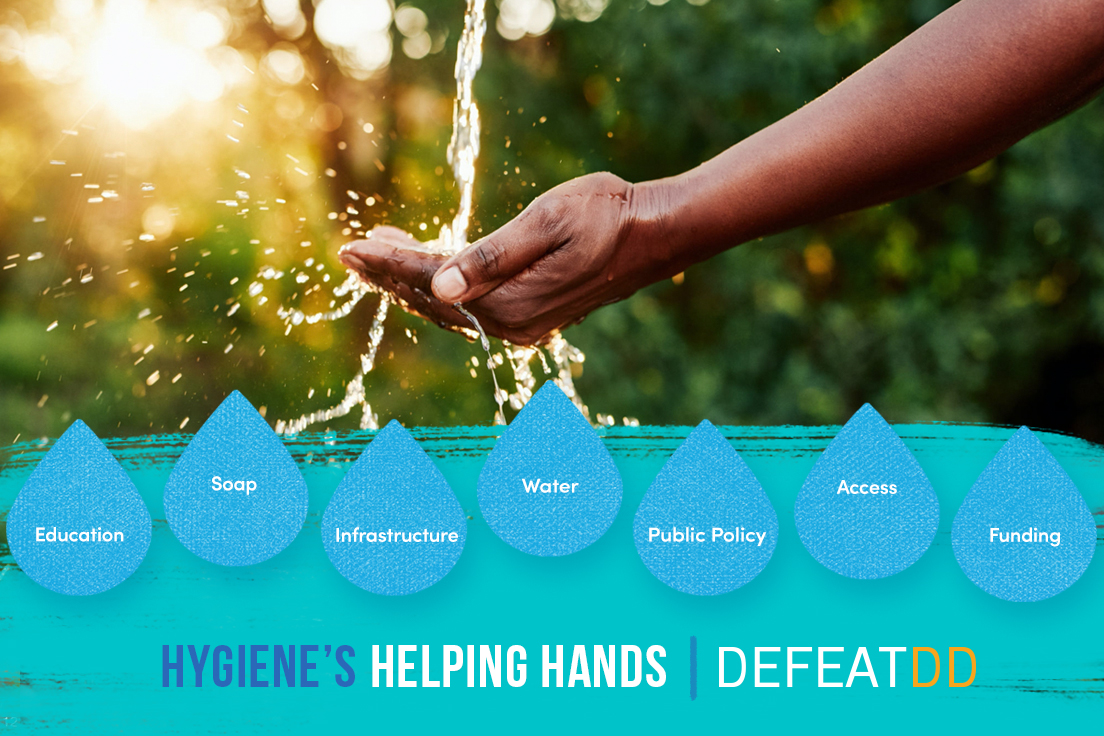 Hygiene needs several helping hands