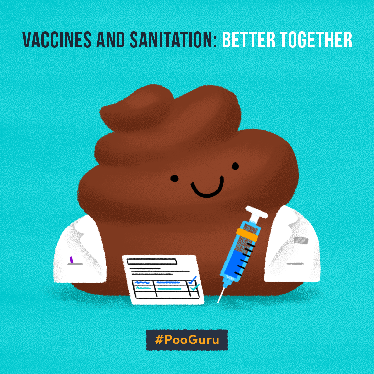 Vaccines and hygiene and sanitation work better together