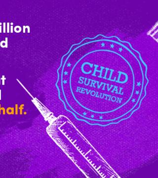 ORS and vaccines are simple tools of the child survival revolution