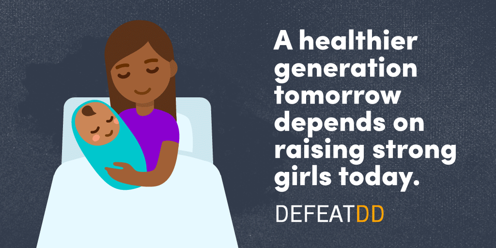 A healthier generation tomorrow depends on raising strong girls today.