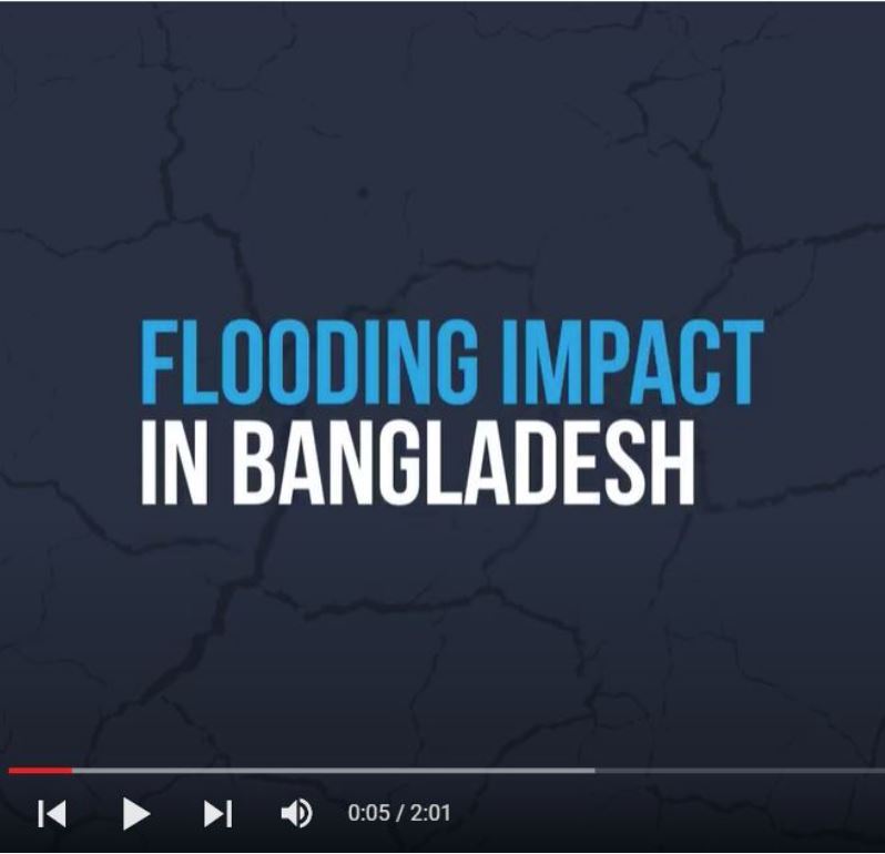 Flooding impact in Bangladesh video title thumbnail