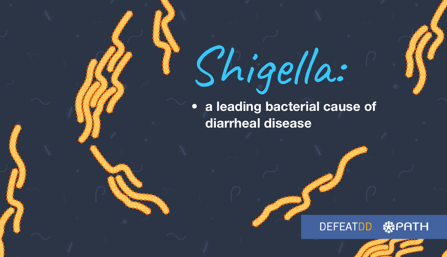 Shigella is a leading bacterial cause of diarrheal disease