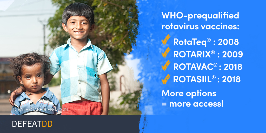 list of WHO-prequalified rotavirus vaccines
