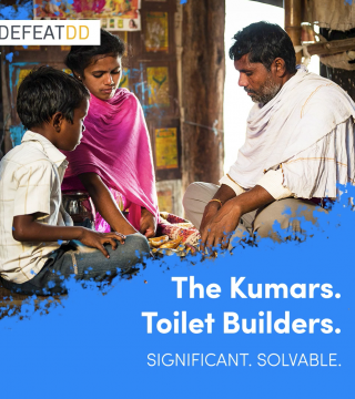 The Kumars: toilet builders