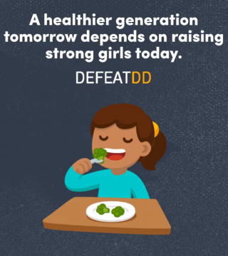 A healthier generation tomorrow depends on raising strong girls today.